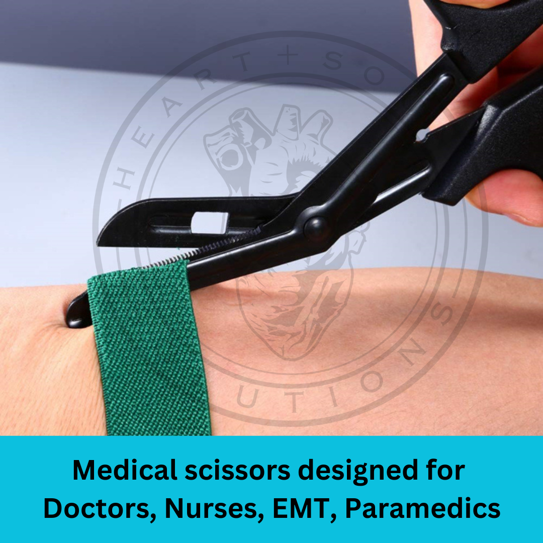 Heart Sound Solutions Trauma Shears, Medical Scissors for Nurses, Doctors, Students, 7.5 in - Heart Sound Solutions