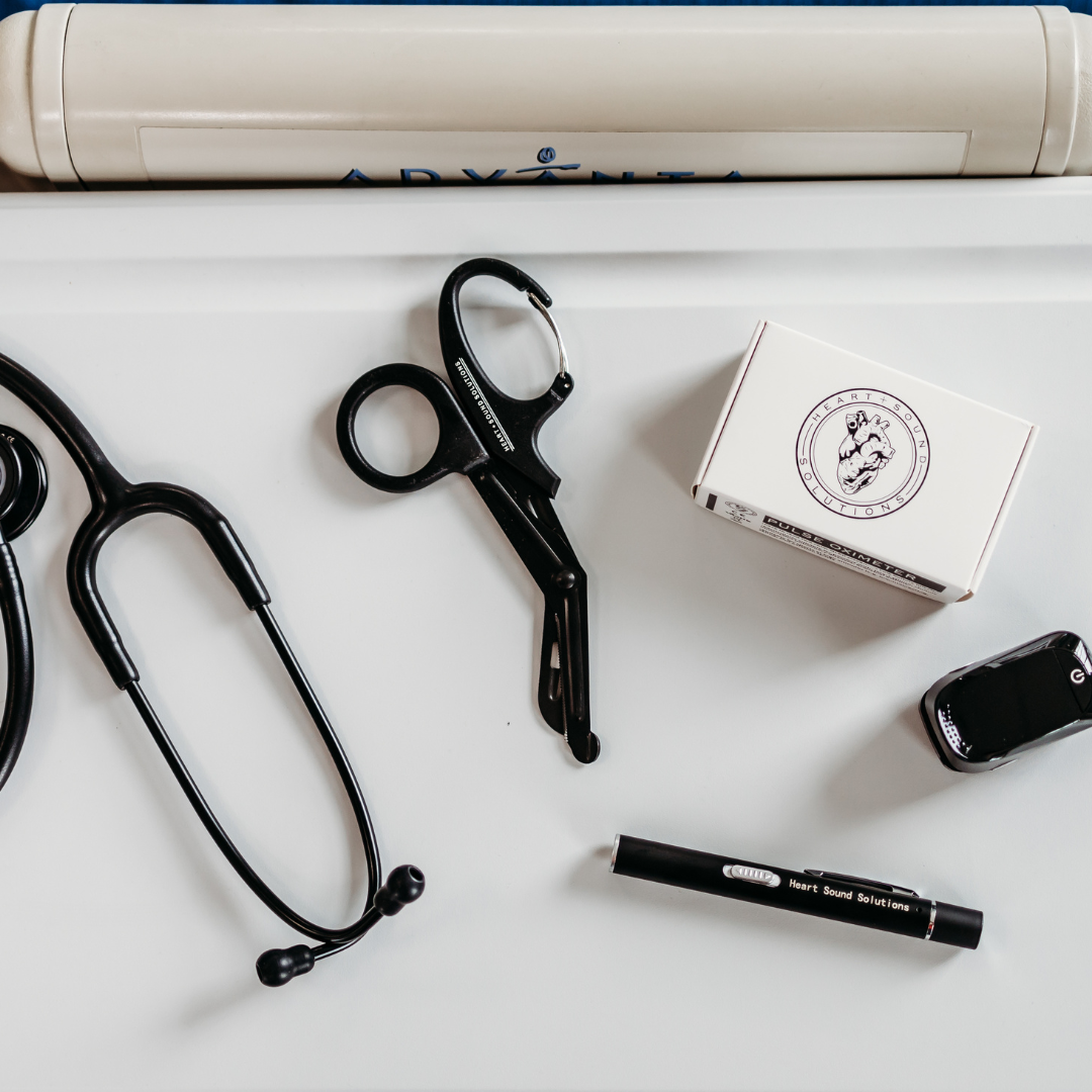 Heart Sound Solutions Trauma Shears, Medical Scissors for Nurses, Doctors, Students, 7.5 in - Heart Sound Solutions
