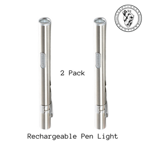 Heart Sound Solutions Medical Penlight for Nurses, Doctors, Students (with cord) 2 Pack - Heart Sound Solutions