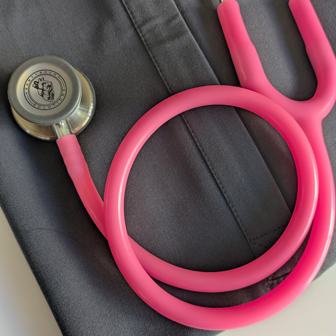 Heart Sound Solutions Signature Series Stethoscope for Nurses, Doctors, Students, Home Health, Dual Head, for Adults and Pediatric