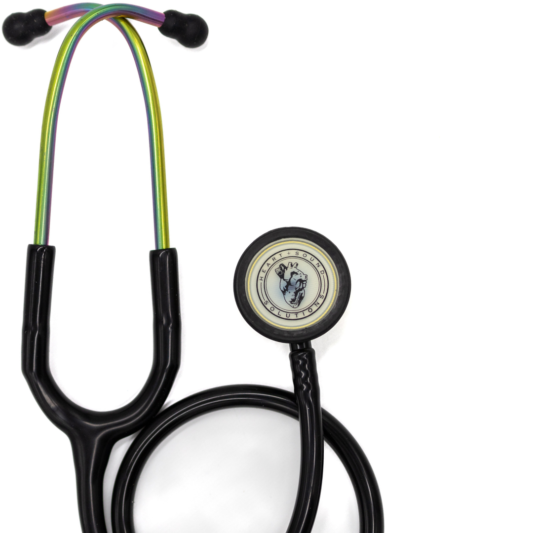 Heart Sound Solutions Signature Series Stethoscope for Nurses, Doctors, Students, Home Health, Dual Head, for Adults and Pediatric - Heart Sound Solutions