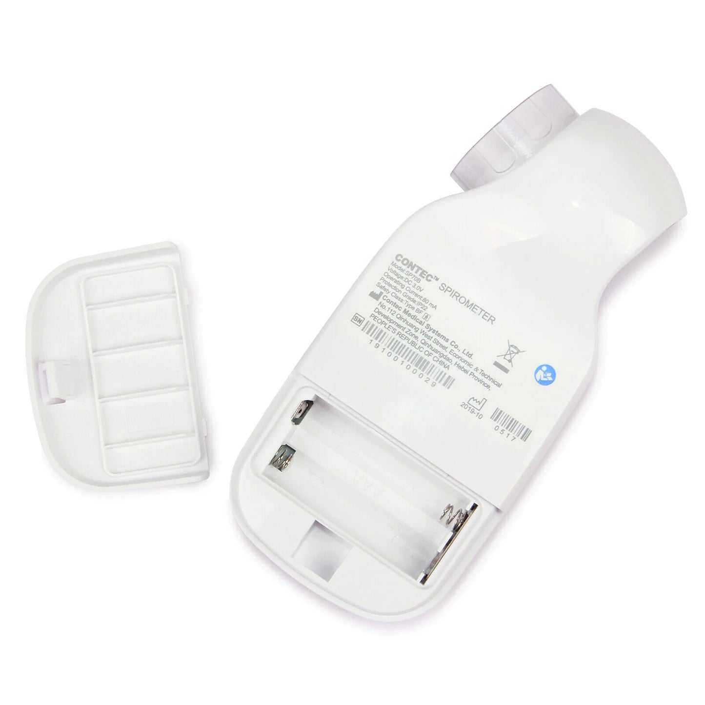 SP70B Digital Color Spirometer Pulmonary Function Lung Volume Device Bluetooth - Heart Sound Solutions