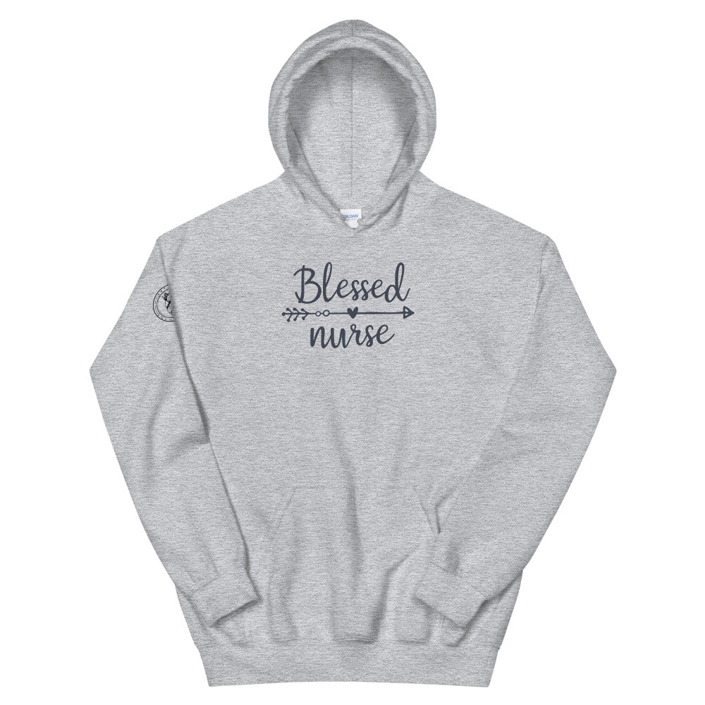 Heart Sound Solutions Blessed Nurse Hoodie - Heart Sound Solutions