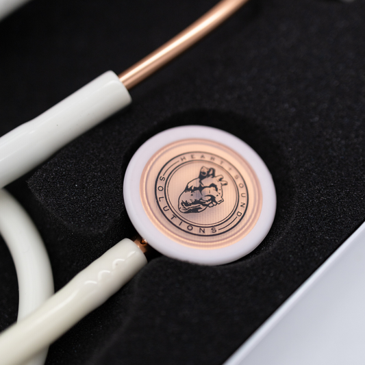 Heart Sound Solutions Signature Series Stethoscope for Nurses, Doctors, Students, Home Health, Dual Head, for Adults and Pediatric - Heart Sound Solutions