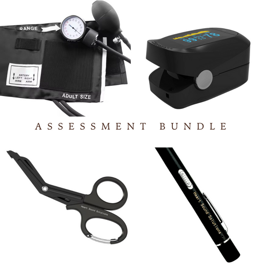 Heart Sound Solutions Vital Gear Assessment Bundle for Nurses | Doctors | Nursing Students | Medical Students