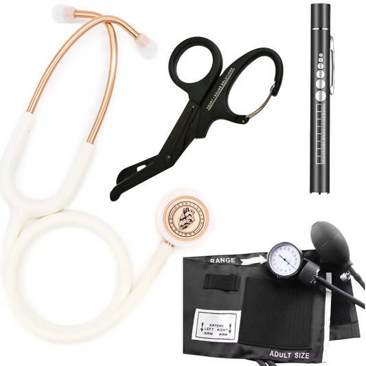 Heart Sound Solutions Head to Toe Assessment Kit for Nurses | Doctors | Students | Home Health