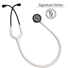 Heart Sound Solutions Signature Series Stethoscope for Nurses, Doctors, and Medical Students | Dual Head Design for Adults & Kids (Matte Black x White) - Heart Sound Solutions