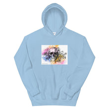 Heart Sound Solutions Skull Watercolor Hoodie - Heart Sound Solutions