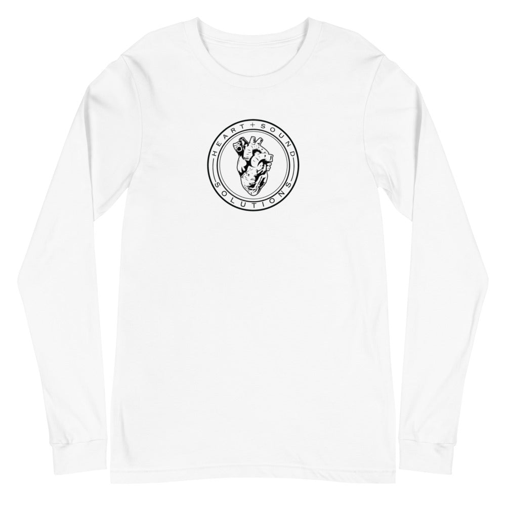 Heart+Sound Solutions Logo Long Sleeve - Heart Sound Solutions