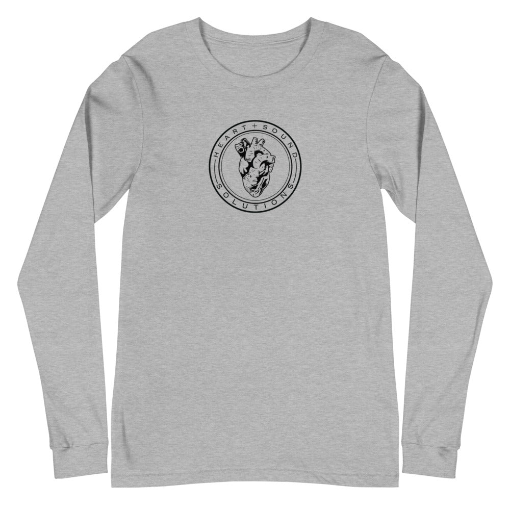 Heart+Sound Solutions Logo Long Sleeve - Heart Sound Solutions