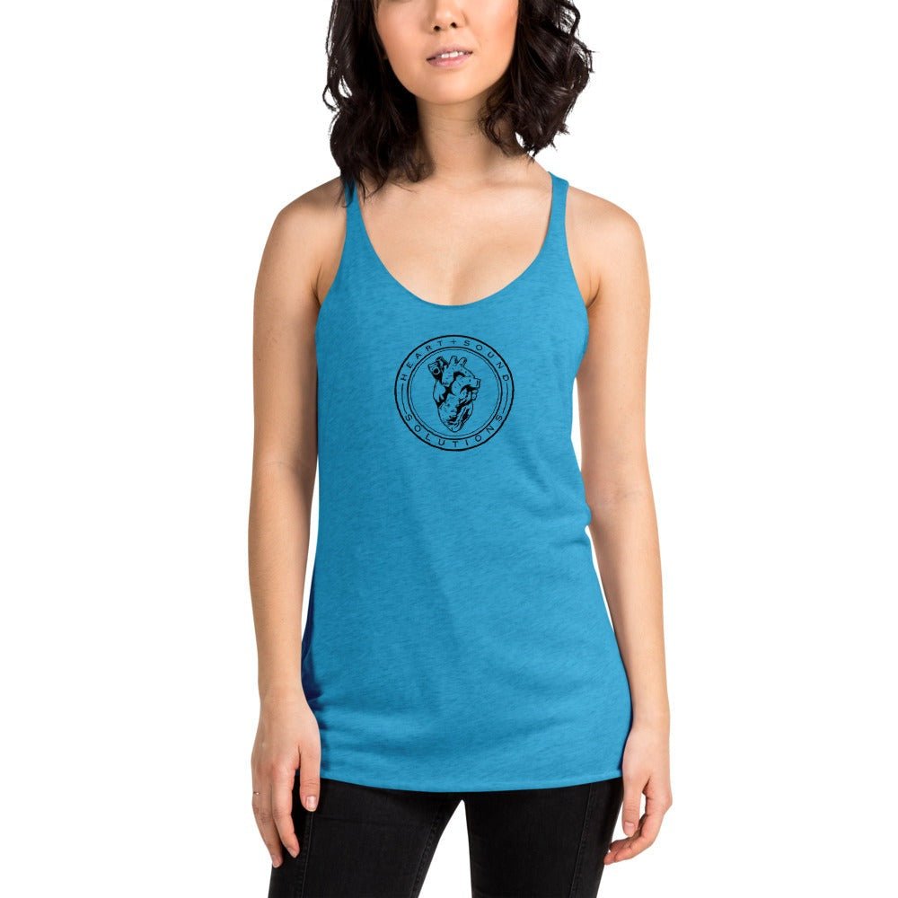 Heart+Sound Solutions Women's Racerback Tank - Heart Sound Solutions