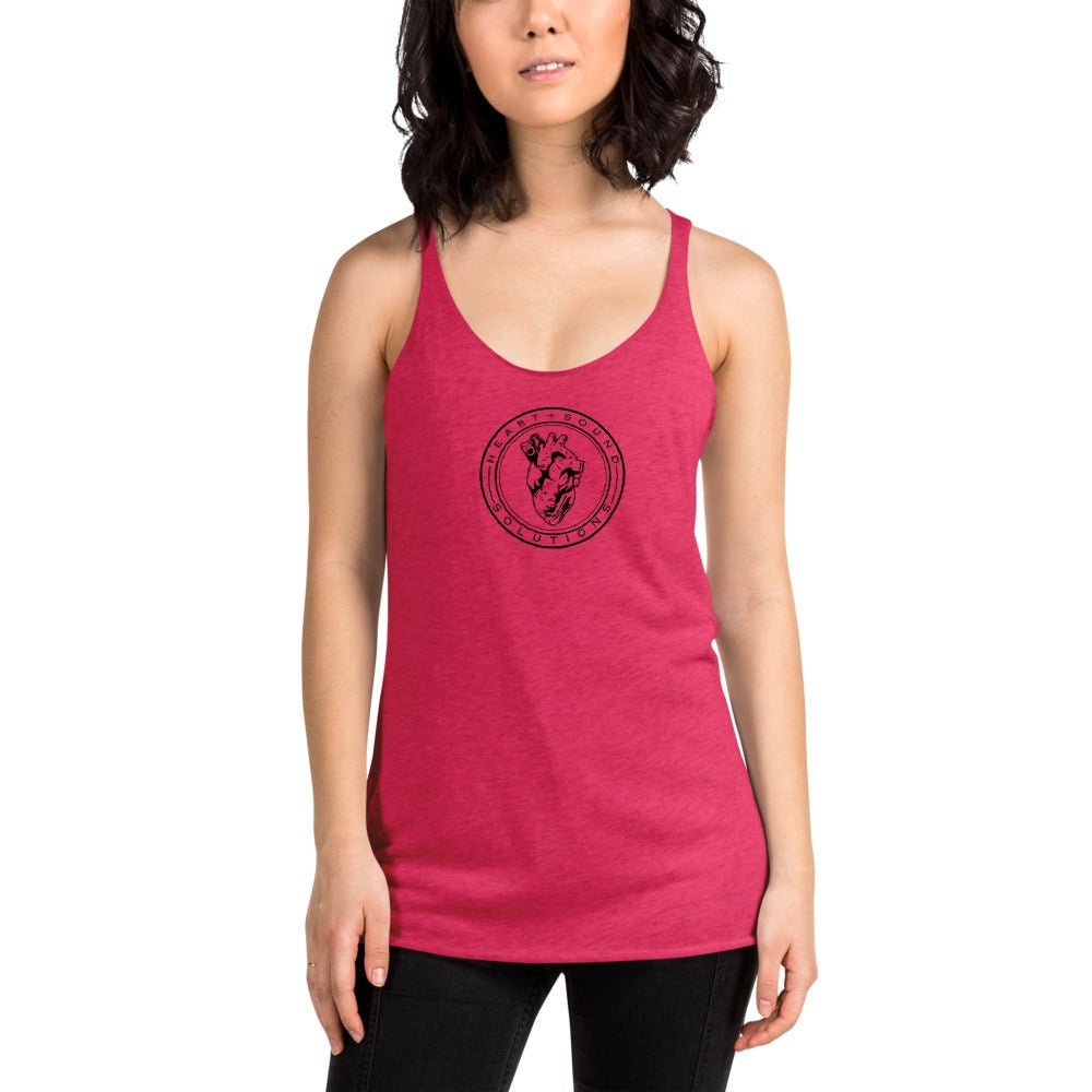 Heart+Sound Solutions Women's Racerback Tank - Heart Sound Solutions