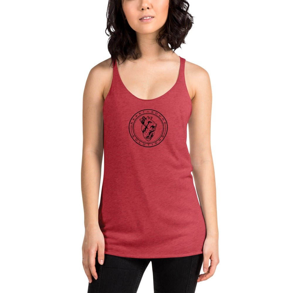 Heart+Sound Solutions Women's Racerback Tank - Heart Sound Solutions