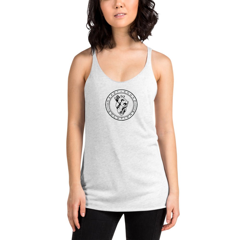 Heart+Sound Solutions Women's Racerback Tank - Heart Sound Solutions